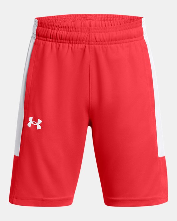 Boys' UA Zone 7" Shorts, Red, pdpMainDesktop image number 0